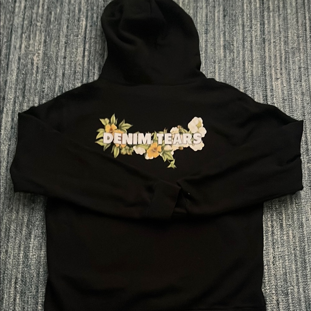 Denim Tears Black Hoodie
